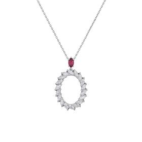 Chopard L'Heure du Diamant Marquise Anhänger mit Halskette 79A061-1301