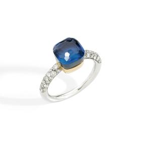 Pomellato Nudo Deep Blue kleiner Ring PAB7040O6WHRB0TTU