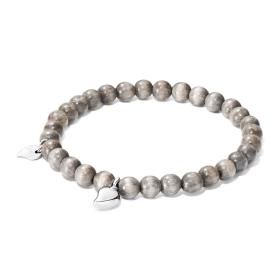 Tamara Comolli INDIA Drop Armband Greywood medium B-IND-GW-Dr-m-wg