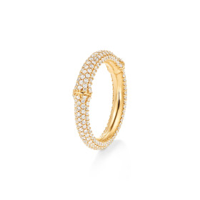 Ole Lynggaard Copenhagen Nature Ring IV mit Diamant-Pavé A2684-401