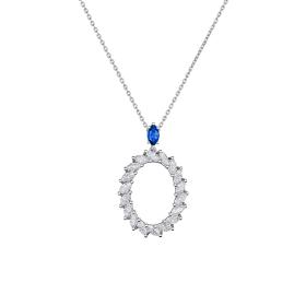 Chopard L'Heure du Diamant Marquise Anhänger mit Halskette 79A061-1501