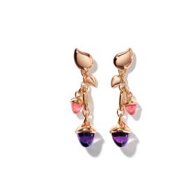 Tamara Comolli MIKADO Ohrringe Dangling 'Wildberry' E-M-d-2-WB-rg