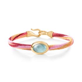 Ole Lynggaard Copenhagen Life Armband mit Aquamarin  A2955-406