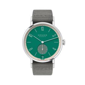 NOMOS Glashütte Tangente 38 Datum Schlossgrün  179.S26