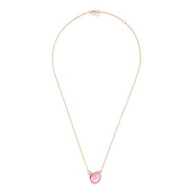 Tamara Comolli SIGNATURE Halskette 2 Drops N-Sig-2Dr-TuRo-p-rg