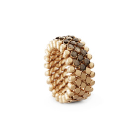 Serafino Consoli Brevetto Multi-Size Ring RMS 5HM2 RG BRD
