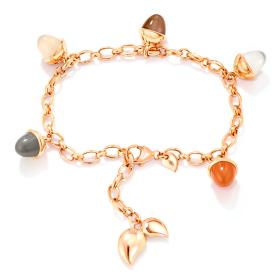 Tamara Comolli MIKADO Flamenco Charm Cashmere Armband B-MFL-ch-cas-rg