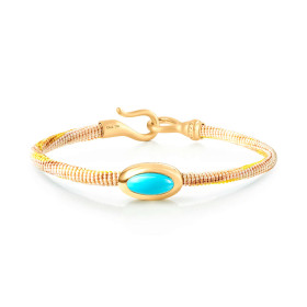 Ole Lynggaard Copenhagen Life Armband mit Türkis A2941-407