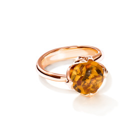 Tamara Comolli TULIP Ring Small mit Citrin R-TUL-s-Cit-rg