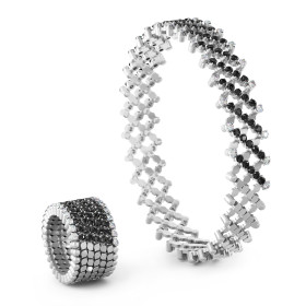 Serafino Consoli Brevetto Multi-Size Ring S.RB 7H2 WG WD BD