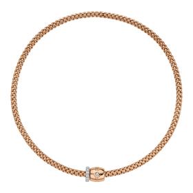 FOPE Flex'it Solo Kette mit dekorativen Verschluss und Pavébesatzt 62606CX_PB_R_XBX_040