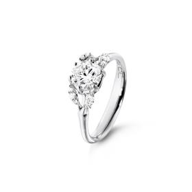 Ole Lynggaard Copenhagen Winter Frost Solitaire Ring A2781-547