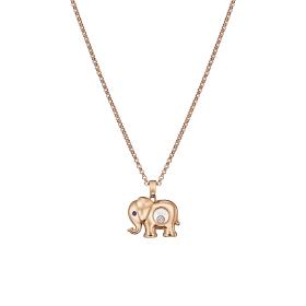 Chopard Happy Diamonds Elefant Anhänger mit Halskette 79A189-5001