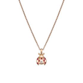 Chopard Happy Diamonds Marienkäfer Anhänger mit Halskette 79A186-5001