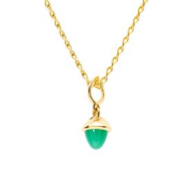 Tamara Comolli MIKADO Flamenco Anhänger Chrysoprase P-MFL-Chry-yg