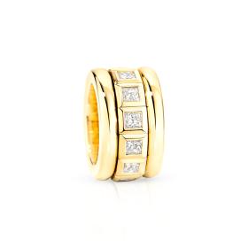Tamara Comolli CURRICULUM VITAE Ring Weiße Diamanten R-CV77-13-PrL-yg
