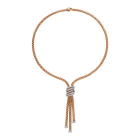 FOPE Solo Halskette mit Diamanten 65106CX_PB_R_RRR_043