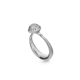 Ole Lynggaard Copenhagen Lotus Ring paviert klein A2710-501