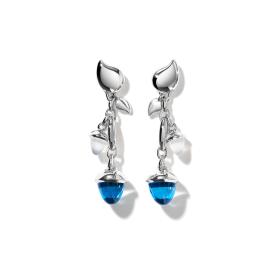 Tamara Comolli MIKADO Ohrringe Dangling 2 Acorns 'Ocean' E-M-d-2-Oce-wg