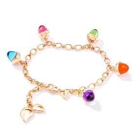 Tamara Comolli MIKADO Flamenco Charm Candy Armband B-MFL-ch-can-rg