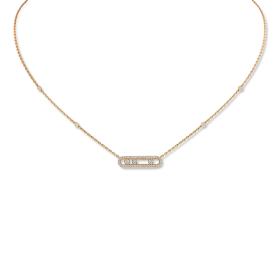 Messika Move Classique Baby Pavé Halskette 04322-YG