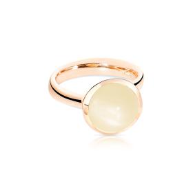 Tamara Comolli BOUTON Ring large sand Mondstein R-BOU-l-MoSa-rg