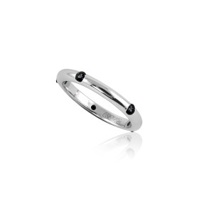 Adolfo Courrier Black & White Ring P2-BW-03