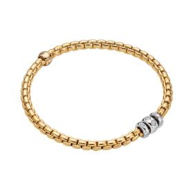 FOPE Eka Flex'it Armband mit Diamanten in Rautenfassung 73101B3_PB_G_BBB_0XS