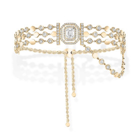 Messika D-Vibes mehrreihiges Armband 12433-YG