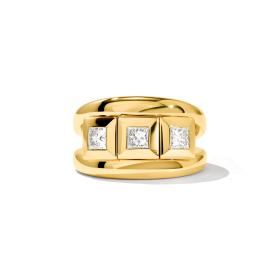 Tamara Comolli CURRICULUM VITAE 3 Ring Diamanten medium R-CV3-m-Pr-yg