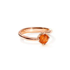Tamara Comolli TULIP Ring XS mit Mandarin Granat R-TUL-xs-Man-rg