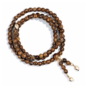 Tamara Comolli INDIA Armband mit Snakewood Medium B-IND-SW-m-rg