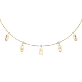 Messika Move Uno Choker mit Quaste 14588-YG