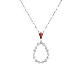 Chopard L'Heure Du Diamant Drop Anhänger mit Halskette 79A063-1301