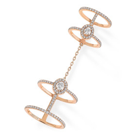 Messika Glam'azone Double Pavé Ring 05671-PG