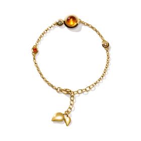 Tamara Comolli BOUTON Armband Mini Chain 'INDIAn Summer' small/medium B-BOU-c-IS-sm-yg