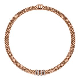 FOPE Panorama Collier mit Diamanten 58812CX_BB_R_RBX_042
