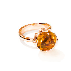 Tamara Comolli TULIP Ring Large mit Citrin R-TUL-l-Cit-rg