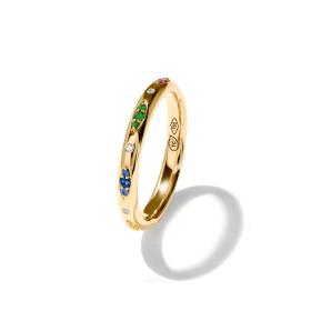 Tamara Comolli GYPSY Bandring Pavé  'Candy' R-Gyp-B-CanP-yg