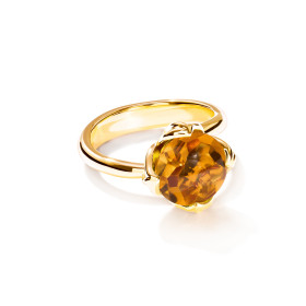 Tamara Comolli TULIP Ring Small mit Citrin R-TUL-s-Cit-yg