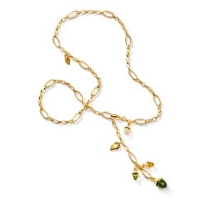 Tamara Comolli MIKADO Halskette Delicate 'Rainforest' N-M-Del51-RF-p-yg
