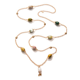 Tamara Comolli OCEAN JASPER Halskette N-OJ-9-Ca-rg