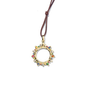 Tamara Comolli SIGNATURE Anhänger Sun 'Candy' Large P-SIG-Sun-l-Can-yg