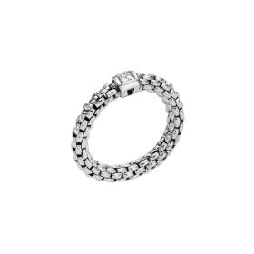 FOPE Souls Flex'it Ring mit weissem Diamanten 09E08AX_BB_B_XBX_0XS