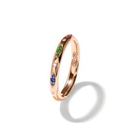 Tamara Comolli GYPSY Bandring Pavé  'Candy' R-Gyp-B-CanP-rg