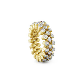 Serafino Consoli Brevetto Multi-Size Ring RMS 3F4 YG WD