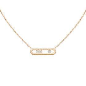 Messika Move Classique Ciselé Halskette 14667-YG