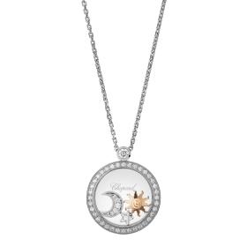 Chopard Happy Sun, Moon and Stars Halskette mit Anhänger 799434-1401
