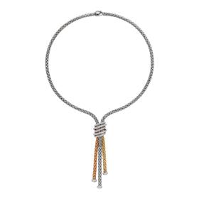 FOPE Solo Halskette mit Diamanten 65106CX_PB_B_RBG_043