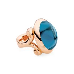 Tamara Comolli HIPPIE GLAM Ring large London Topas R-HG-l-ToLo-rg